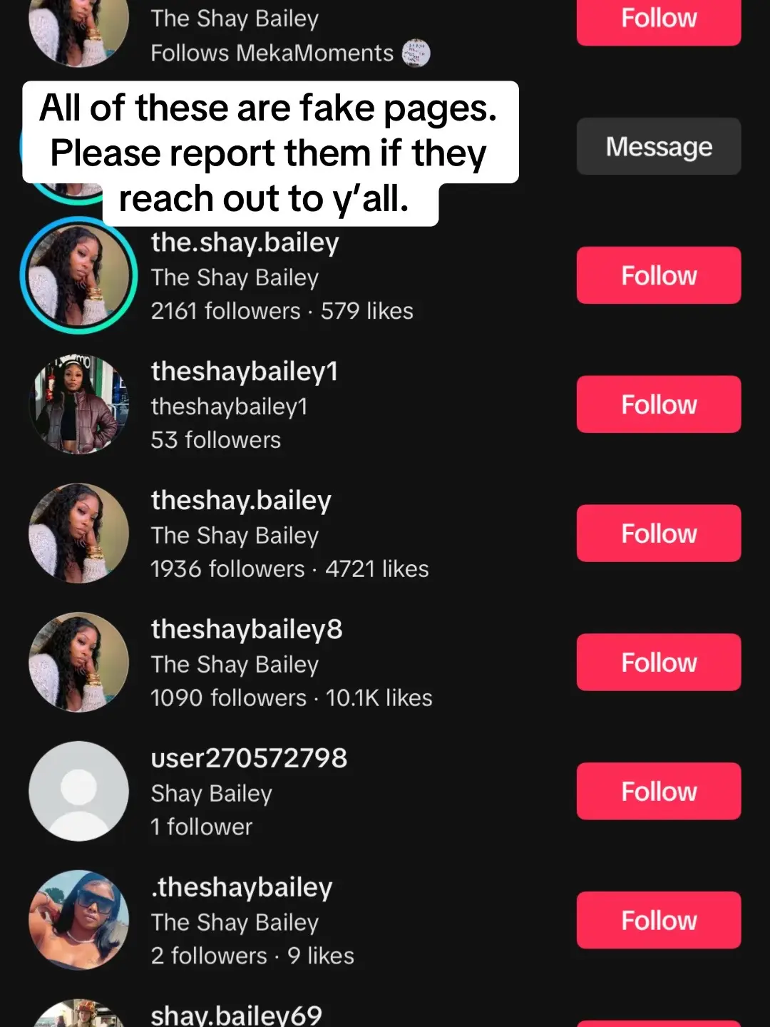 I do not use Whats App 🗣️ I will never request money from you on TikTok 🗣️ I will never inbox you first unless you have requested information 🗣️  ALWAYS TEXT THE SUPPORT LINE IF YOU NEED ASSISTANCE! 