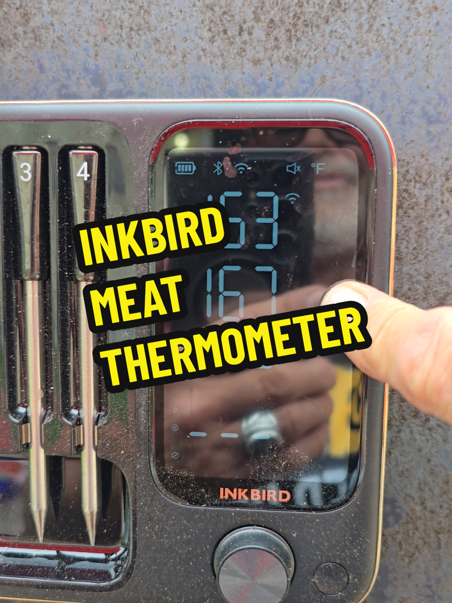 #meatthermometer #wifi #bbq #bbqtiktok #bbqfood #bbqszn #brisket #pulledpork @INKBIRD 