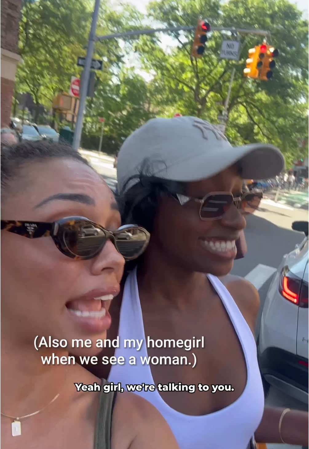 It’s different when the girls do it tho 🙂‍↕️😌 @Tiffani S. #nyc 