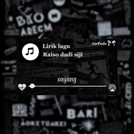 Lirik lagu | Raiso dadi siji #liriklagu #raisodadisiji #fyp 