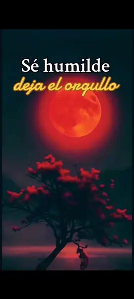 se humilde, deja el orgullo.