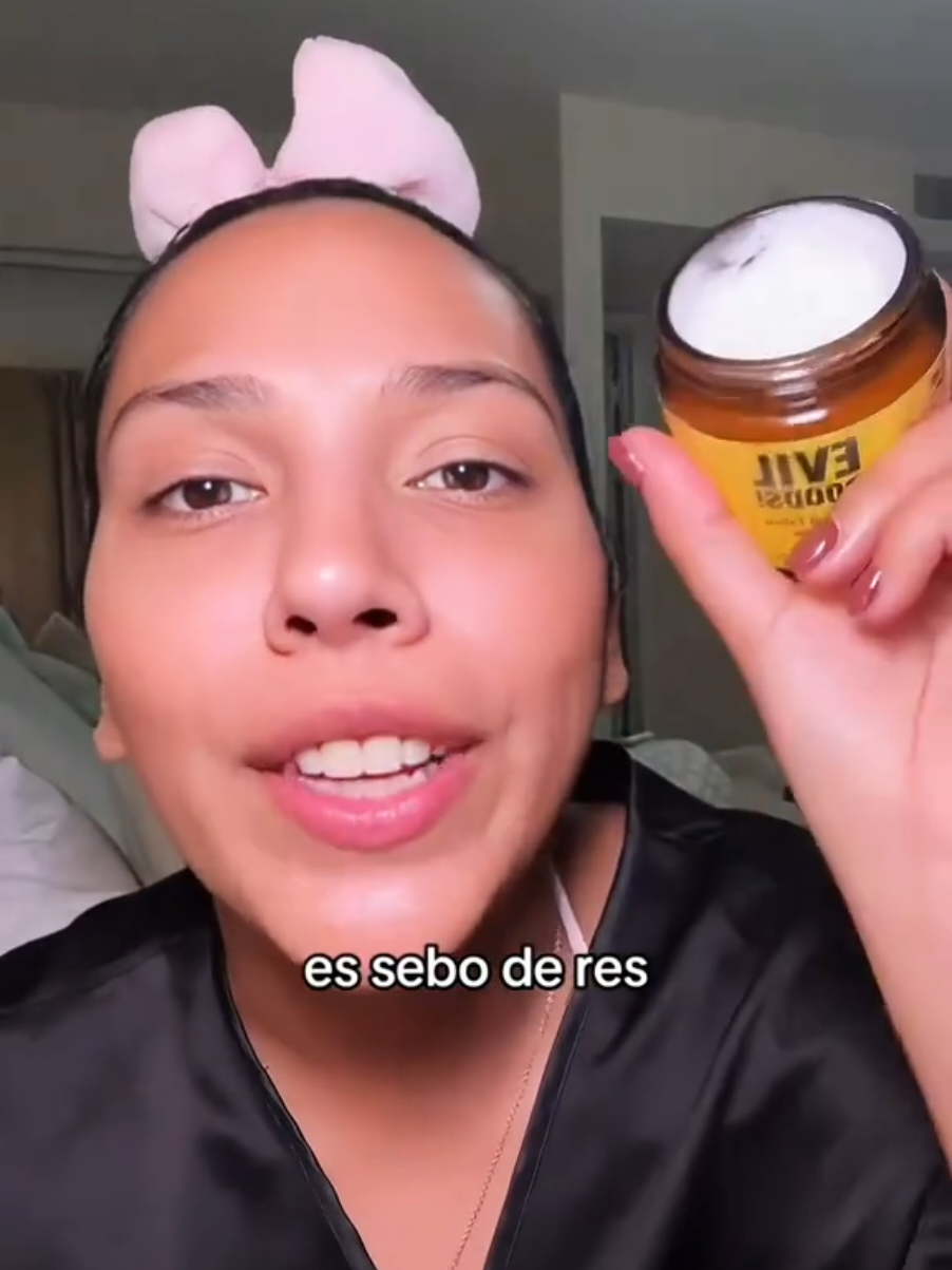 ❌ Basta de productos artificiales que irritan tu piel 🐄 Prueba el Sebo de Res EVIL GOODS: 100% natural y confiable 🌿 Ideal para piel seca, sensible o con imperfecciones 📦 Envíos rápidos a todo el Perú #evilgoods #rutinadeskincare #imperfecciones #pielbonita #beeftallow #mieldemanuka #seboderes 