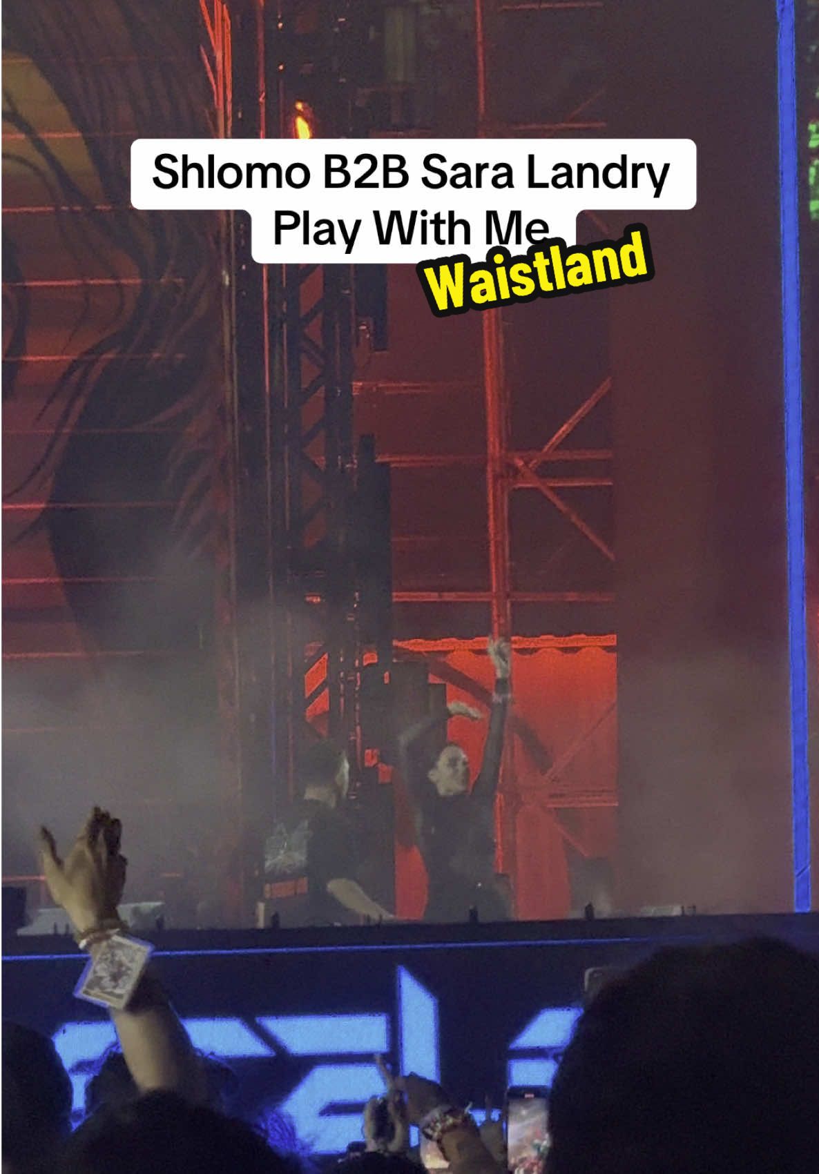 Both my edc and Coachella are dedicated to @Sara Landry #edm #rave #festival #edmtok #waistland #shlomo