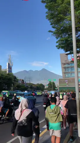 bogor dengan gunung salak nya#fypppppppppppppp #gunungsalakbogor #laripagi 