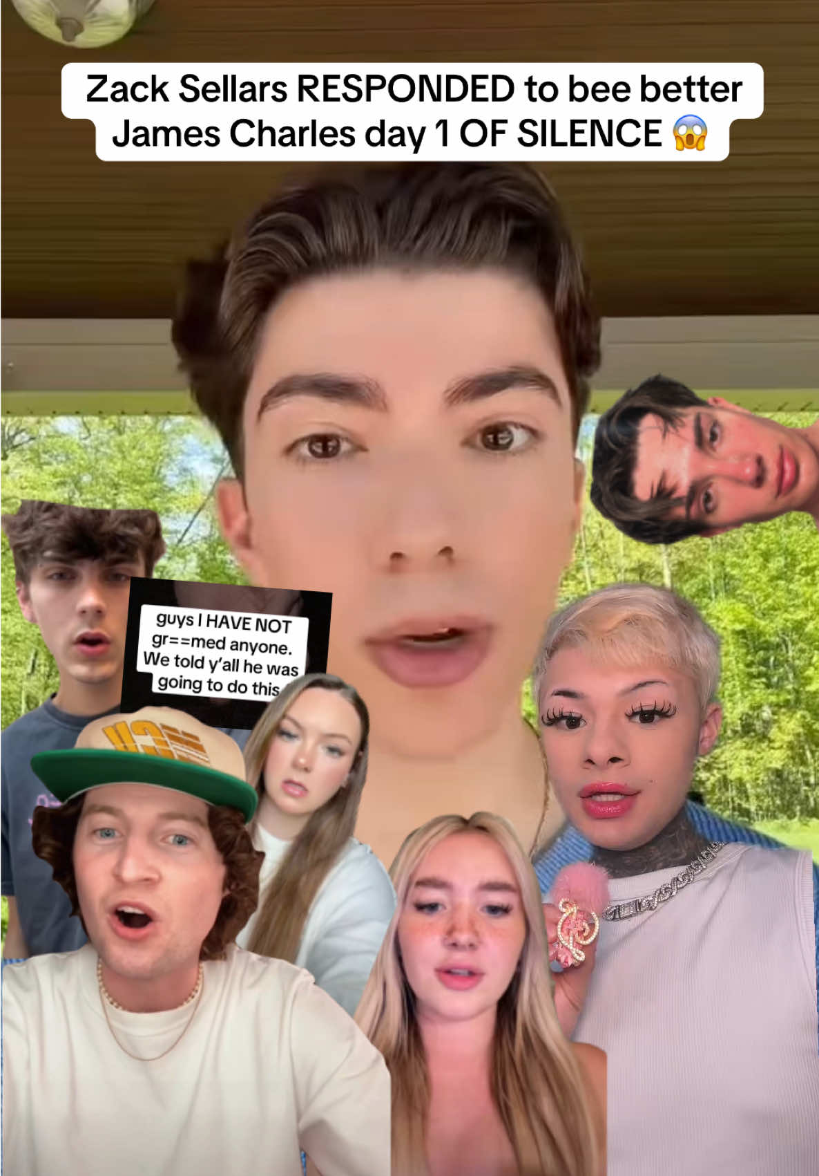 Zack Sellars RESPONDED to bee better 👀 James Charles day 1 OF SILENCE 😱 😱 #jamescharles #kaylamalecc #evanjohnson #beebetter #fyp #zachsellar #court #emmahill #devonlolz #danteonika #kayla #boredbrenon #jamescharlesdrama #brenonjacobs #zachsellars #tea #zacksellars #jessicanicolejoslin   #lawsuit #tiktokdrama #pdf 