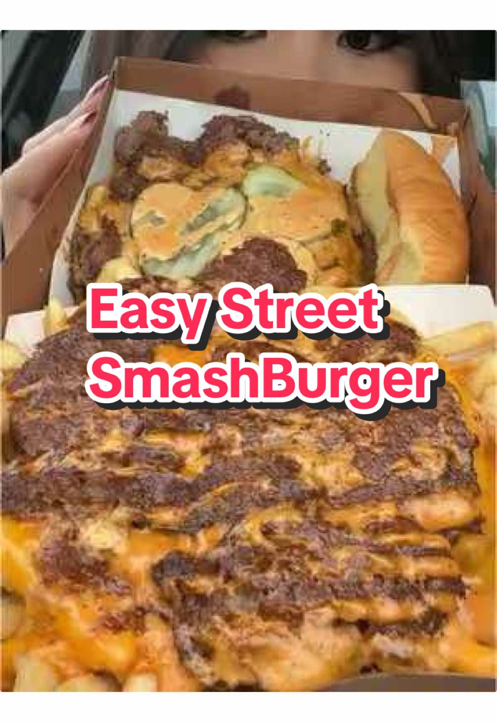 Easy Street Smash Burger 🍔💞 (I have a habit of not smiling, but I SWEAAR this food was good) haha  #Foodie #foodies #smashburger #burgers #burgermukbang #easystreetburgers #foodtiktok #FoodTok #foodtiktok #mukbang #mukbangeatingshow #mukbang #mukbangs #asmr #asmrsounds #asmrvideo #asmrtiktoks #eatingshow #eating #foodporn #fyp #fypシ #fypシ゚viral #hungry #eatingasmr #eating #foodasmr #eatwithme #creatorsearchinsights #fyppppppppppppppppppppppp #tiktok #smashburgers #la #lafood #lafoodie 