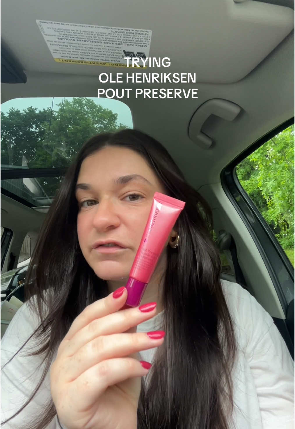 this summer’s hottest berry is LINGONBERRY !!!! 🍓🫐🍒🍇@Olehenriksen #OleGlow #poutpreserve #gifted #peptidelip #lipproducts #fypシ 