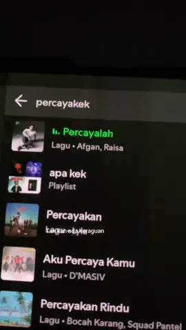 #percayalah 