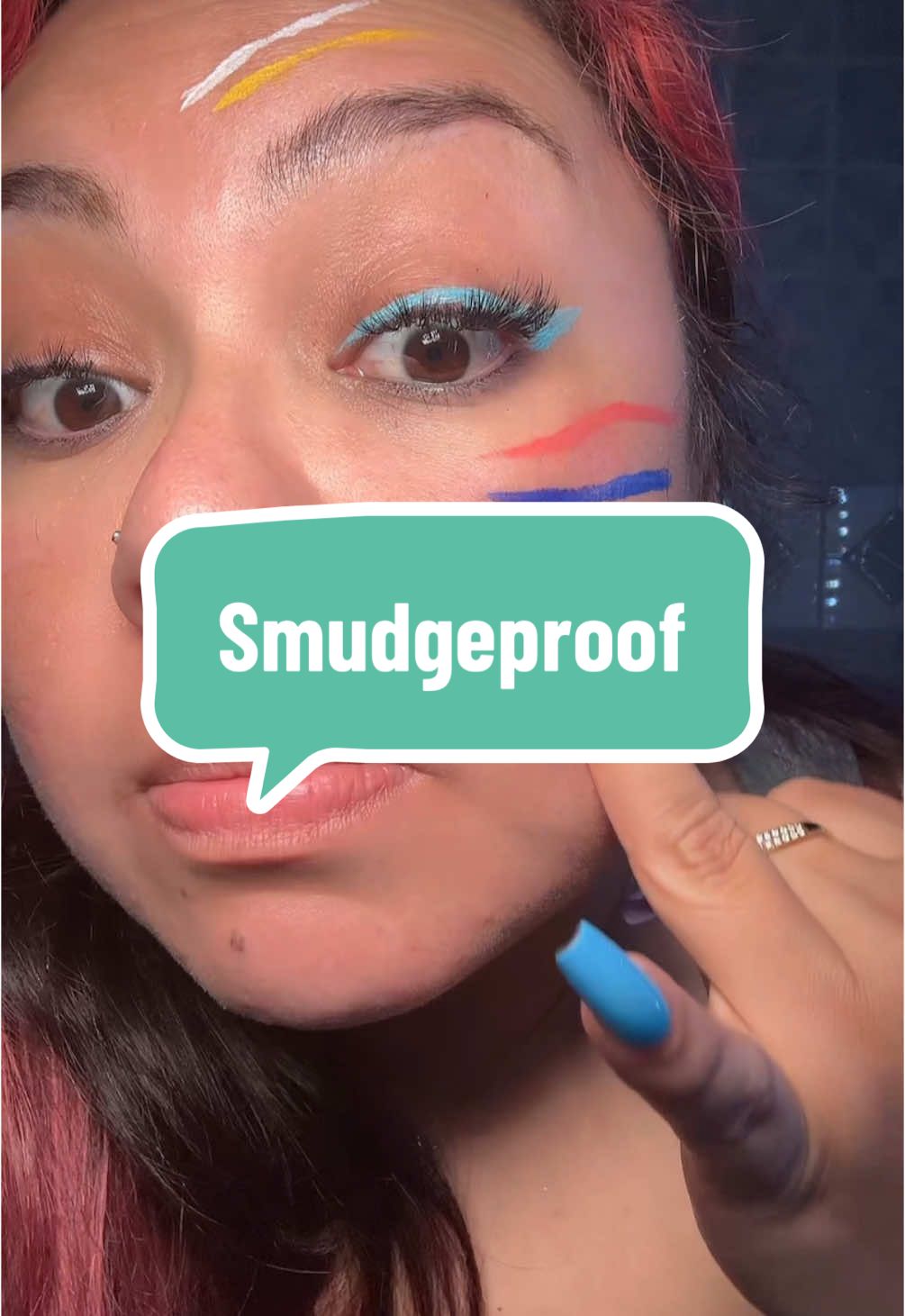 #waterproof #smudgeproof #