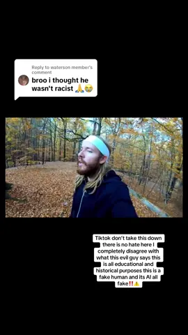 Replying to @waterson member  I hope tiktok doesn’t take this down FAKE HUMANS FAKE WORDS FAKE VIDEO ALL AI NO HATE #goatis #sv3rige #rawmeat #jesus #nohate #fakehuman #ai 