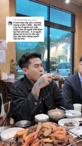 Trả lời @Jung  đừng quá khắt khe! Mình làm việc với rất nhiều đối tác bên này! Gặp mình ở Việt Nam hay Hàn Quốc họ đều rất vui vẻ! 