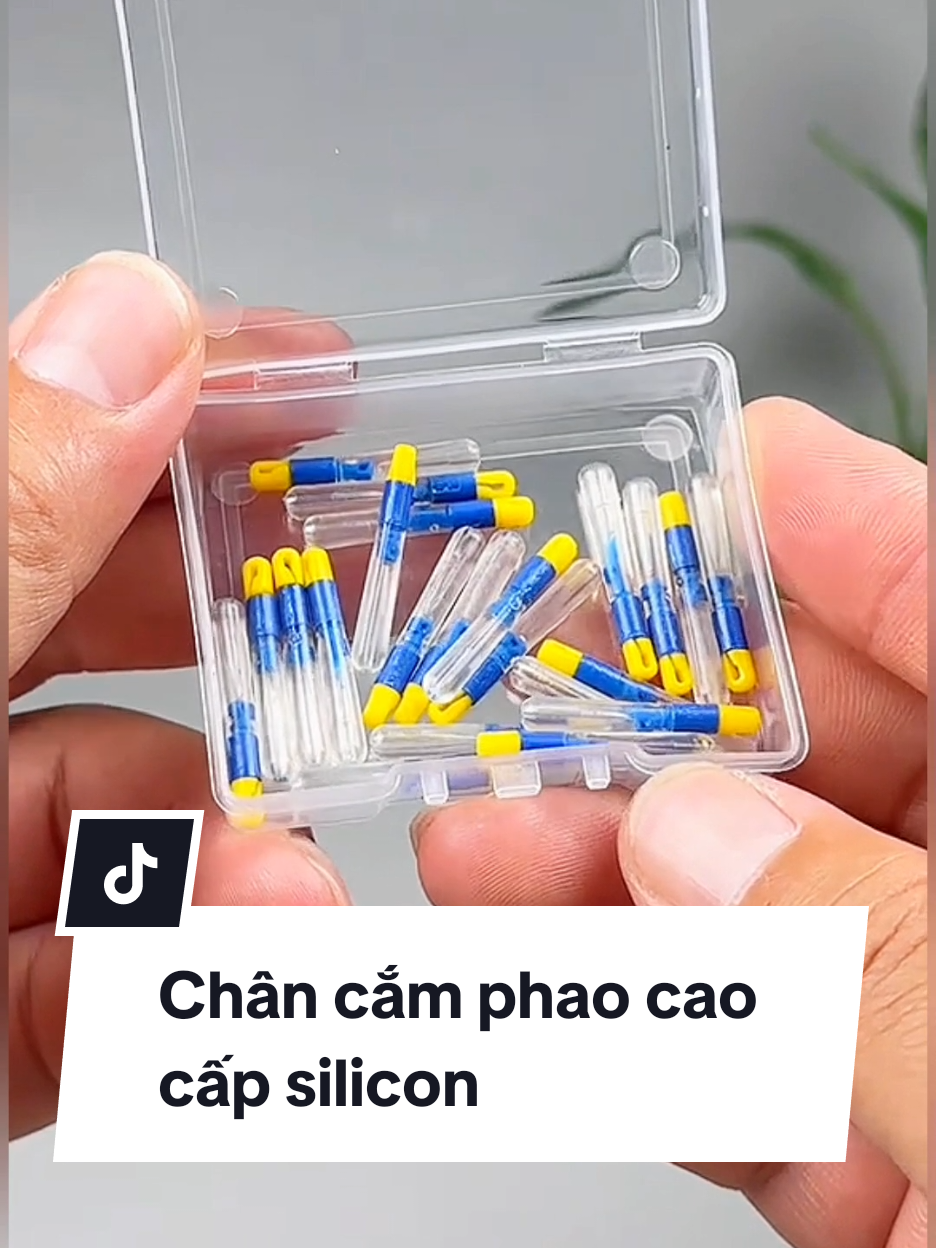 Chân cắm phao silicon thế hệ mới 2025 #xuhuong #cauca #fishing 