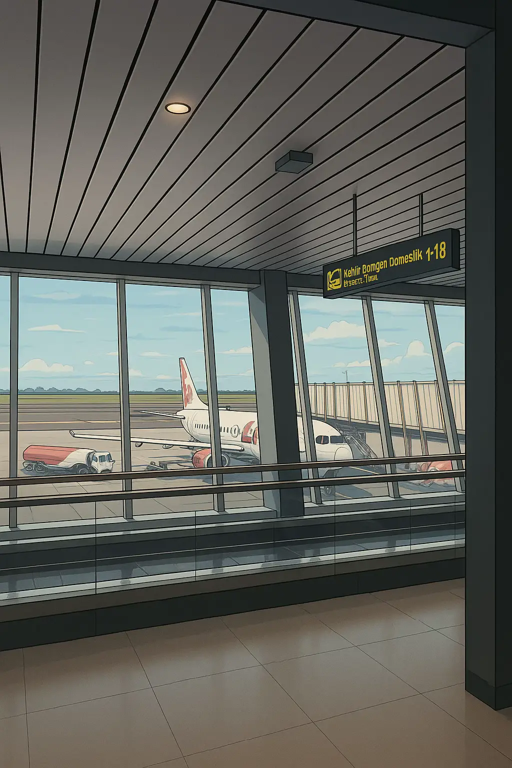 Ruang Tunggu Keberangkatan Gate 7 #fyppppppppppppppppppppppp #fypシ゚viral🖤tiktok #fypシ゚ #fyp🔥 #fypage #fypdong #fotolive #tiktokviral #juanda #pesawat 