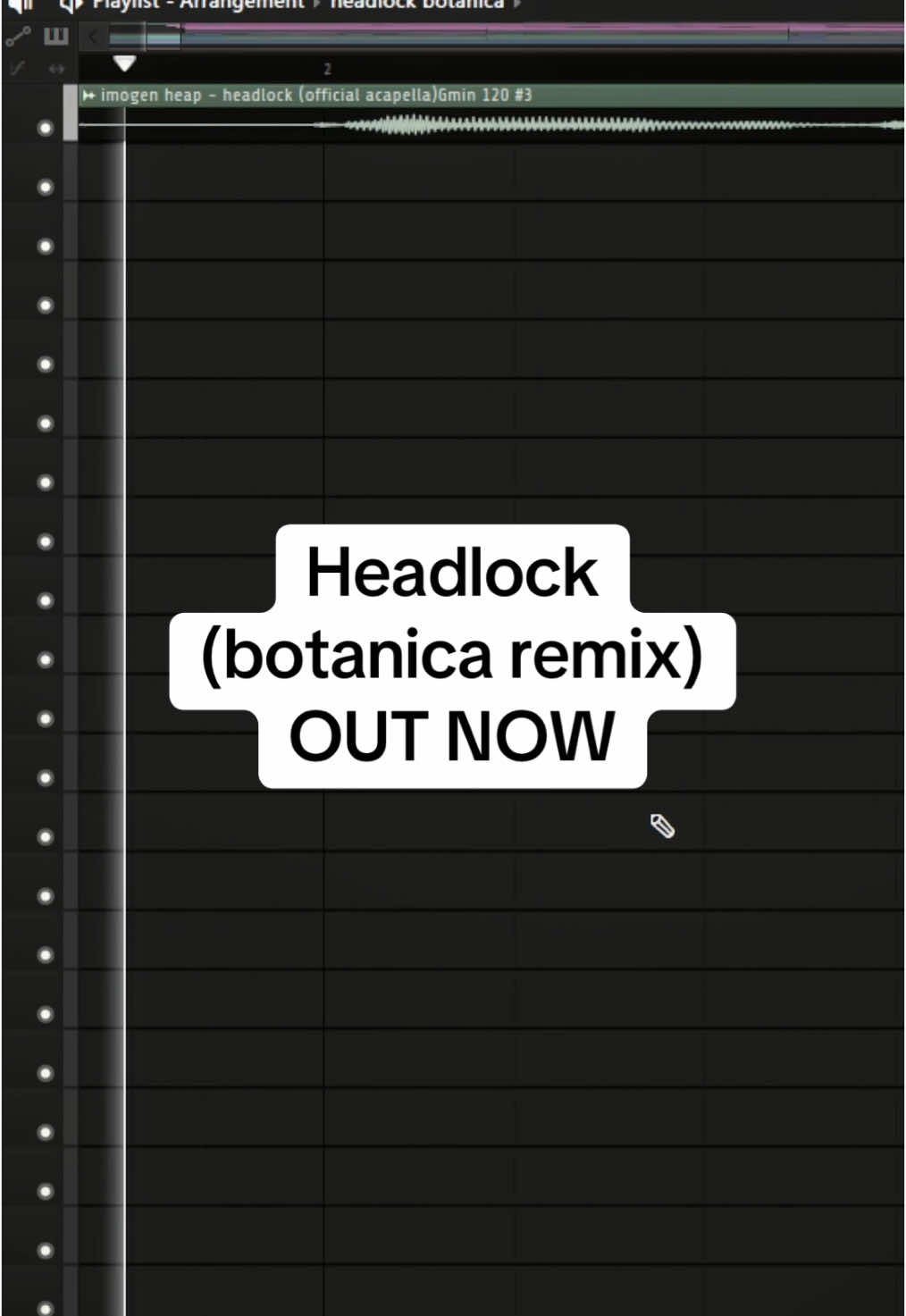 Replying to @Kryd OUT NOW! all genres will get released! gimme time 😭 @Imogen Heap #fyp #flstudio #headlock #producer #botanica #rlbeats 