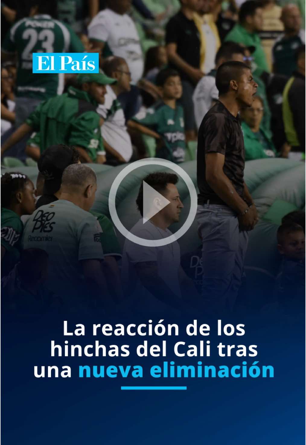 📌Cabizbajos y molestos, así salieron los hinchas del Deportivo Cali del estadio de Palmaseca luego de la derrota 2-0 ante Santa Fe, que deja a los verdes sin chances de meterse a los ocho mejores. 🎤Mario Lozada / El País #DeportivoCali #FútbolColombiano #HinchasCali #LigaBetPlay