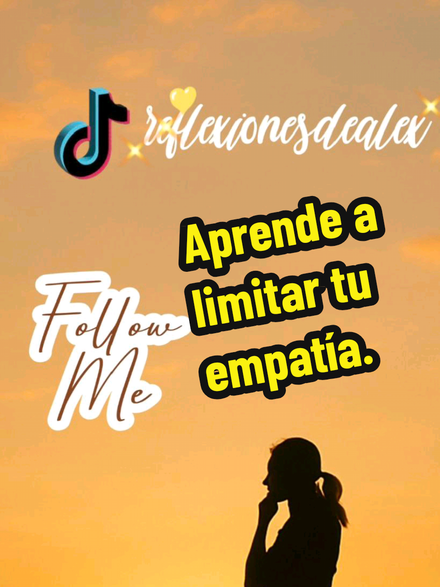 Aprende a limitar tu empatía. #consejo #motivation #inspiracion #inspiration #reflexiones #reflexion #desarrollopersonal #crecimientopersonal #danieldueñas #sergiodueñas #miguelarana #unitedstates #estadosunidos 