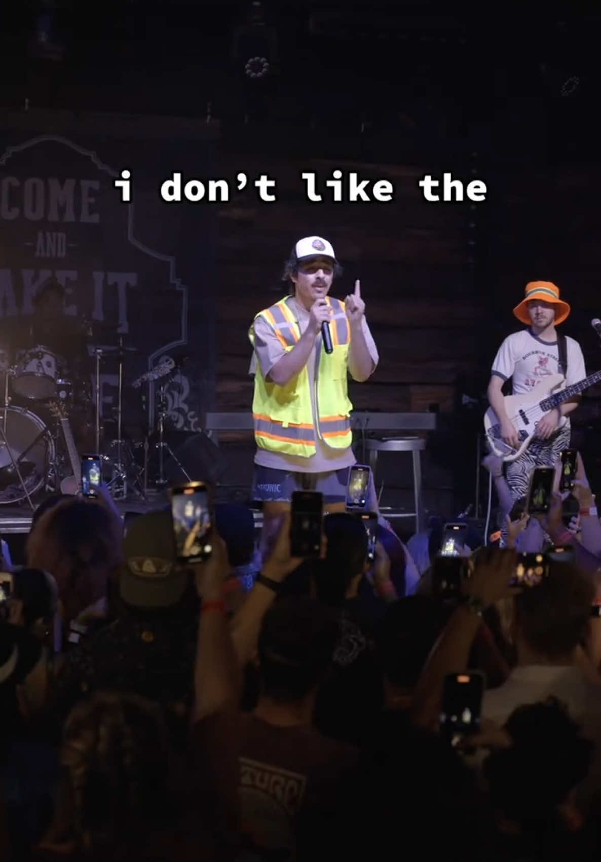 Yes I’m singing this on tour