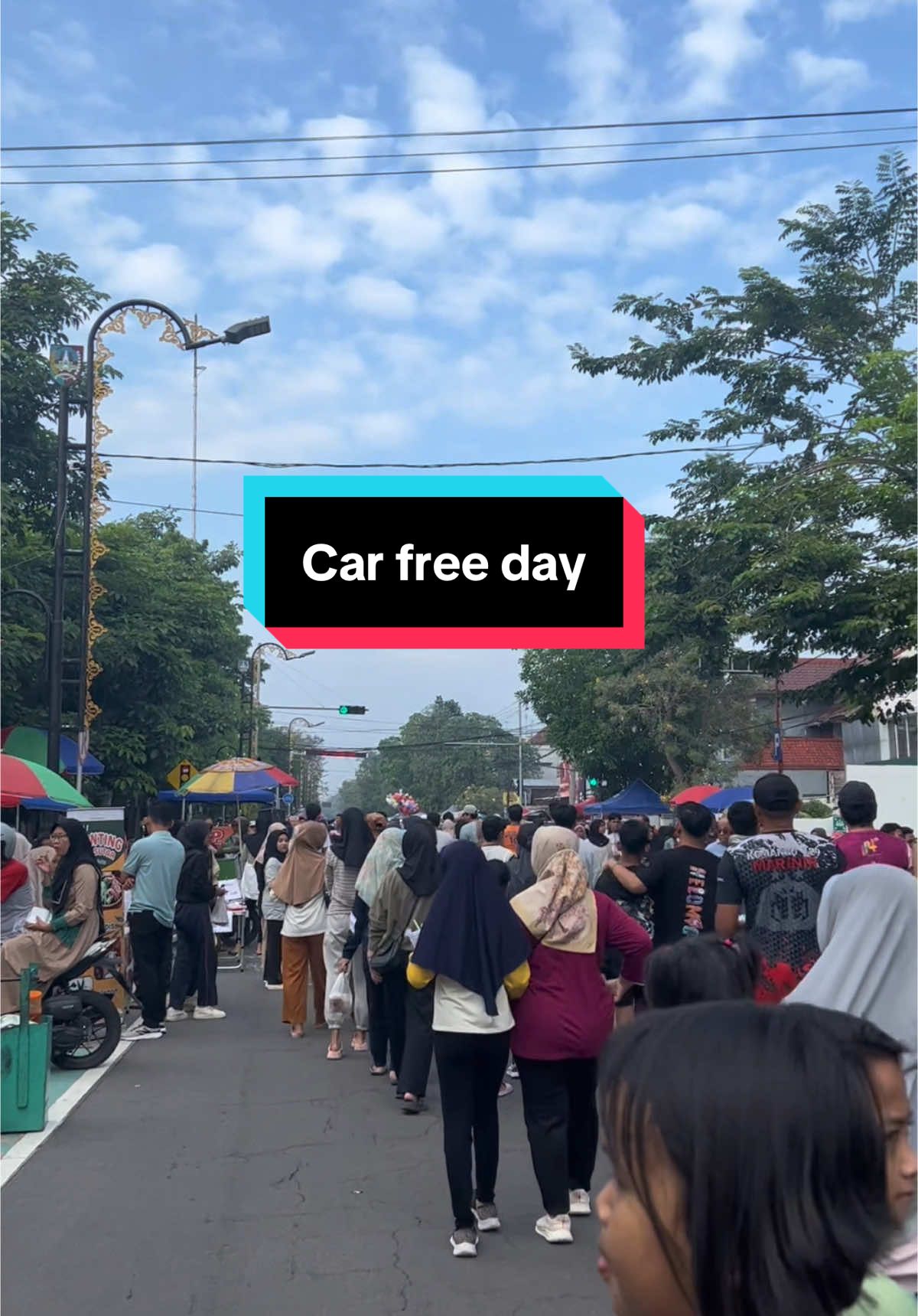 Car free day #jombang #cfd #fyp 