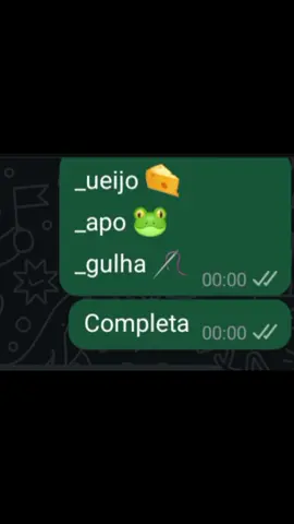 desculpa, vi num vídeo e achei legal ksksksjs, dps apago 