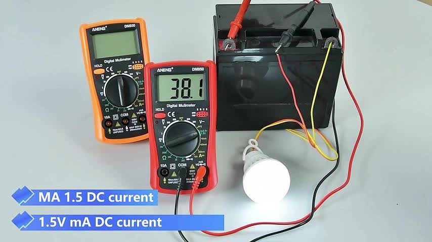 ANENG DM850 Digital Multimeter 1999 Counts Eletric Professional Automatic AC/DC Votage tester Current Ohm Ammeter Detector Tools #ANENG #multimeter #tester #digitalmultimeter #pentester #tool #electrician #electric #tiktokshopfinds  #tiktokshop #creatorsearchinsights #voltimetro
