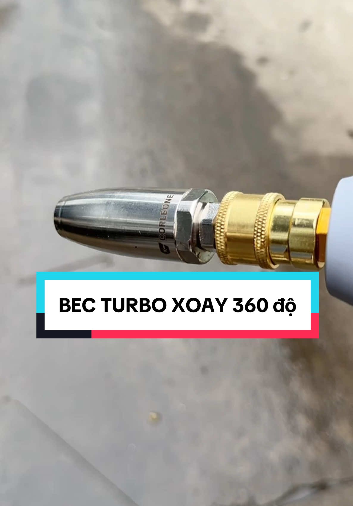 Bec xoay Turbo 360 độ #nvty75 #mayruaxecaoap #mayruaxe #becxoay360 