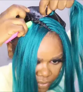 Omgggg!!🥶💨❄️Gifted hands I’m totally obsessed! #shorts #fyp #reels #explore #foryoupage #crochethair #crochetbraids #afrohair #ncstylist #hairsalon #tutorial #hairinspo #protectivestyles #ponytail #pigtails #cornrows 