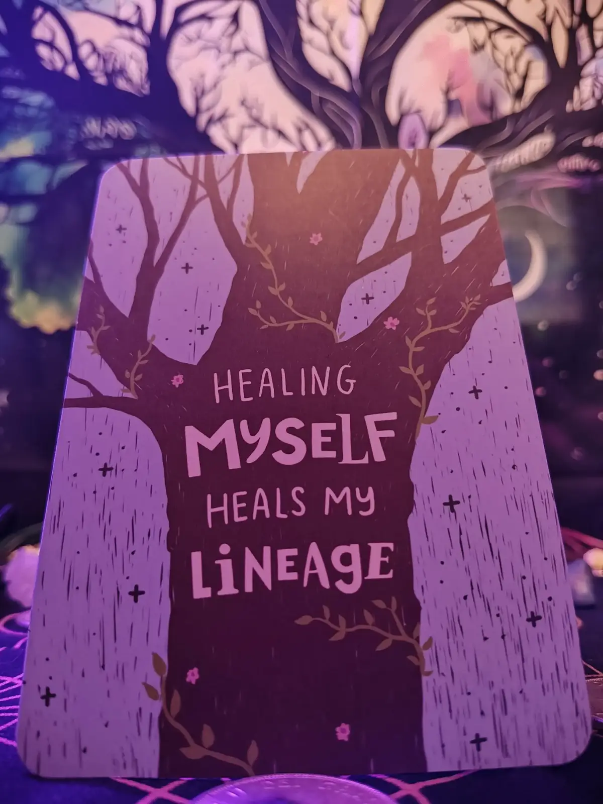 each step we take forward on our own journey of self love understanding and healing allows us to heal the physical lineage in which we come from. the family tree is just that a tree and we are a branch of every decision and indecision that came before us and we must work through ours to heal all we are sometimes burdened with healing the Karma of generations as well as breaking the cycles but knowing which ones need it and which ones keep you true can only be found within. #letstalk #HealingJourney #yourenotalone #IAmwhoIAm #IAmGardiner 