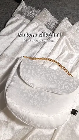 Mukena simple tapi mewah 😍 #mukenahcantik #mukenasilk #mukenahcantik #mukenadewasa #satukontentiaphari 