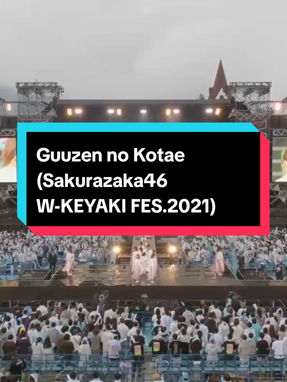 Guuzen no Kotae (Sakurazaka46 W-KEYAKI FES.2021) #偶然の答え #櫻坂46 #sakurazaka46 #sakamichi46 #sakamichiseries #fyp