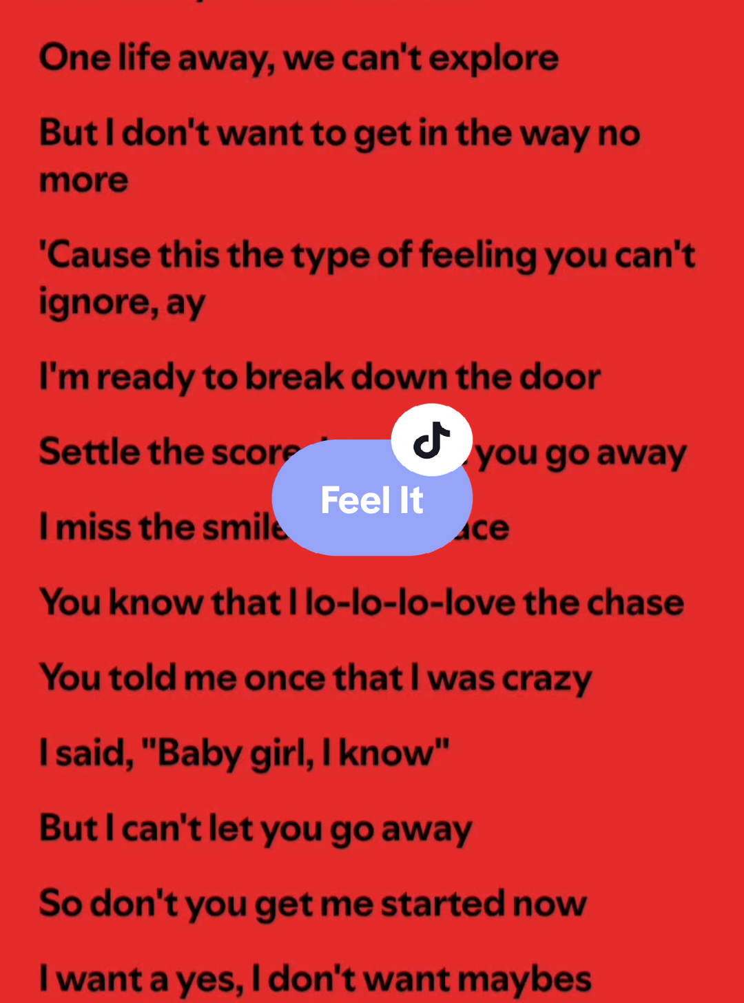 Feel It🎶 by: d4vd #feelit #lyrics #spotify #kantakamuna🎤🎶 #oooooomerr_ #fyp 