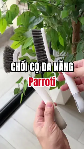 Từ ngày có bộ chổi cọ Parroti này việc dọn dẹp nhà cửa của mình nhanh gọn sạch sẽ hẳn luôn, đặc biệt là mấy cái góc kẹt trước giờ chà không nổi giờ xử được hết luôn á mọi người 👌🏻👌🏻  #choico #choicoparroti #parrotiCR02 #choicoparrotiCR02 #parroti #namoinam 
