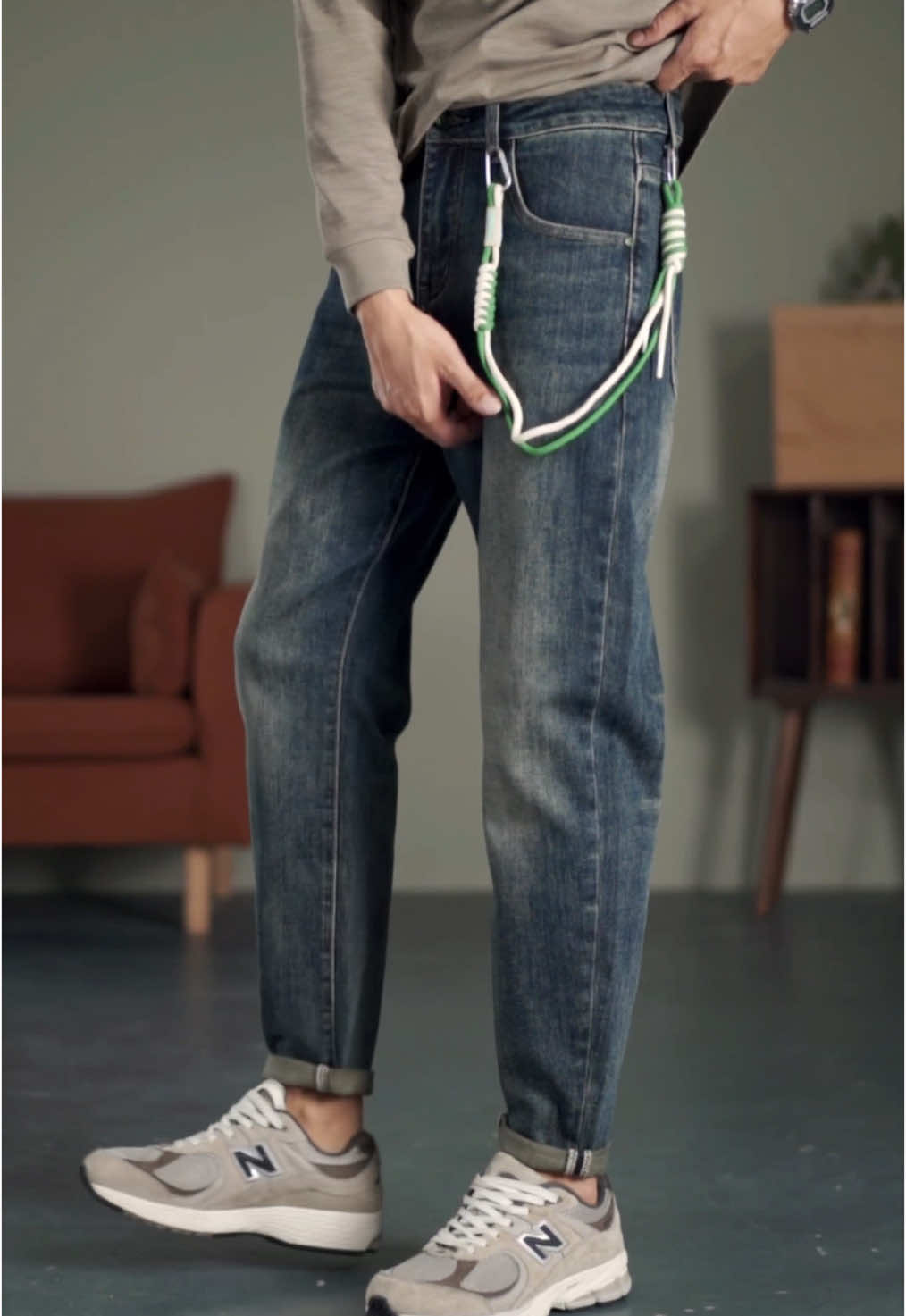 Quần jean nam co giãn from slim fit #quanjean #quanjeannam #viralvideo #xuhuongtiktok #yfp 