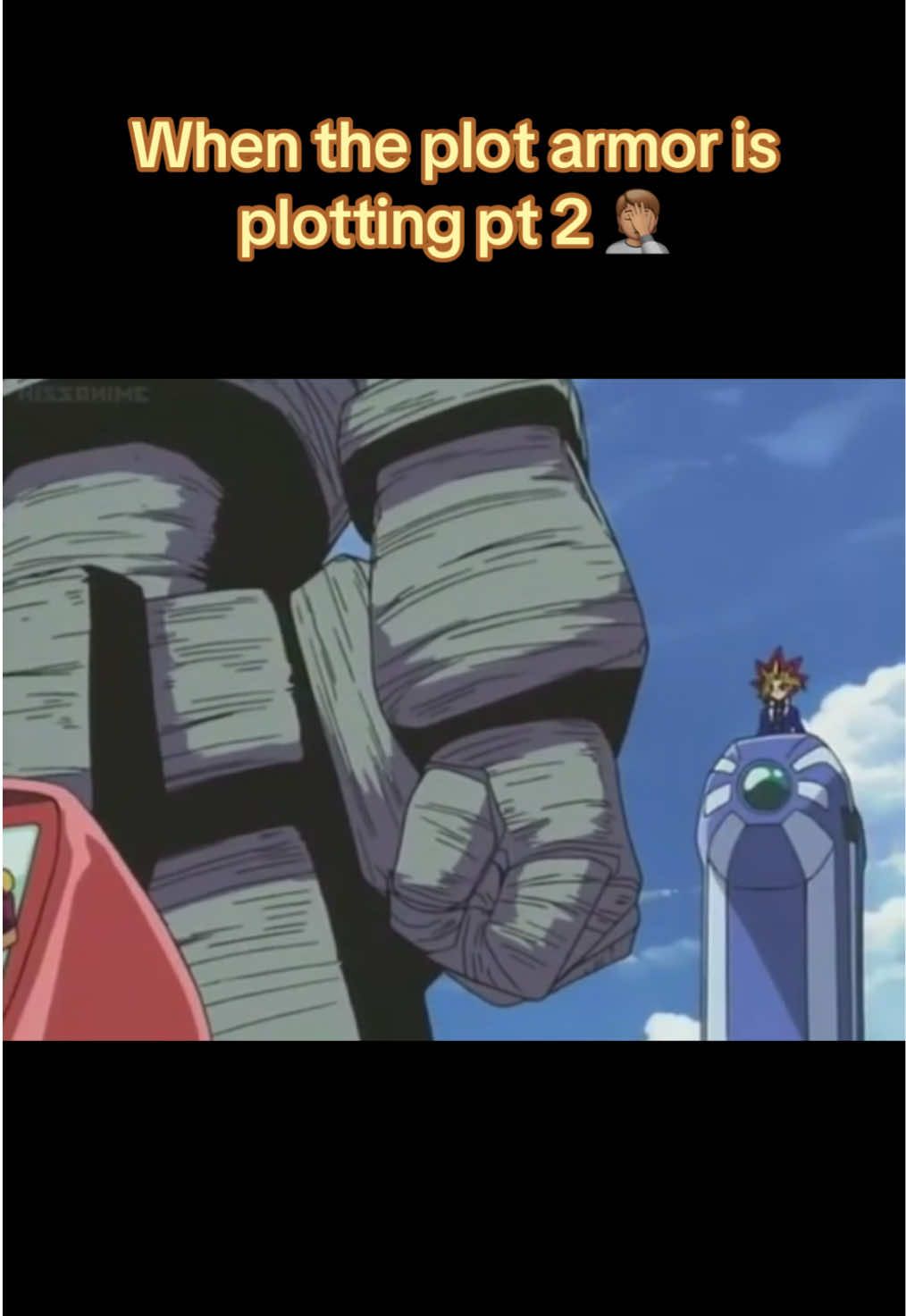 When the plot armor is plotting part 2 🤦🏽 #fyppp #anime #animeedit #manga #yugioh #yugiohcommunity #yugiohcards #fypage 