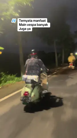 Ternyata banyak juga ya manfaat main vespa. Yuk simak!! #danauberatanbedugul  #jatiluwih #fyp 