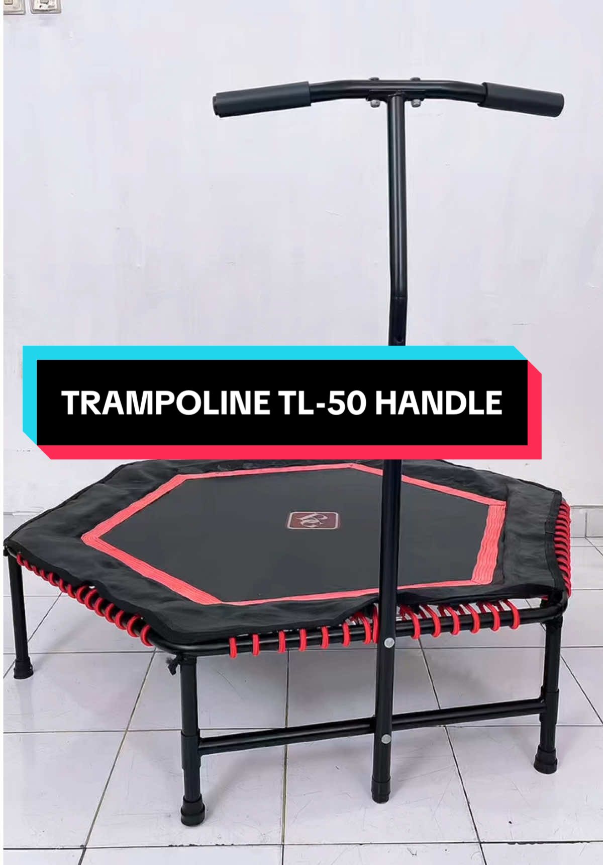 berat badan ideal with trampoline TL-50 handle #fyp #fypp #foryoupagе #trampolinedancefitness #trampoline 