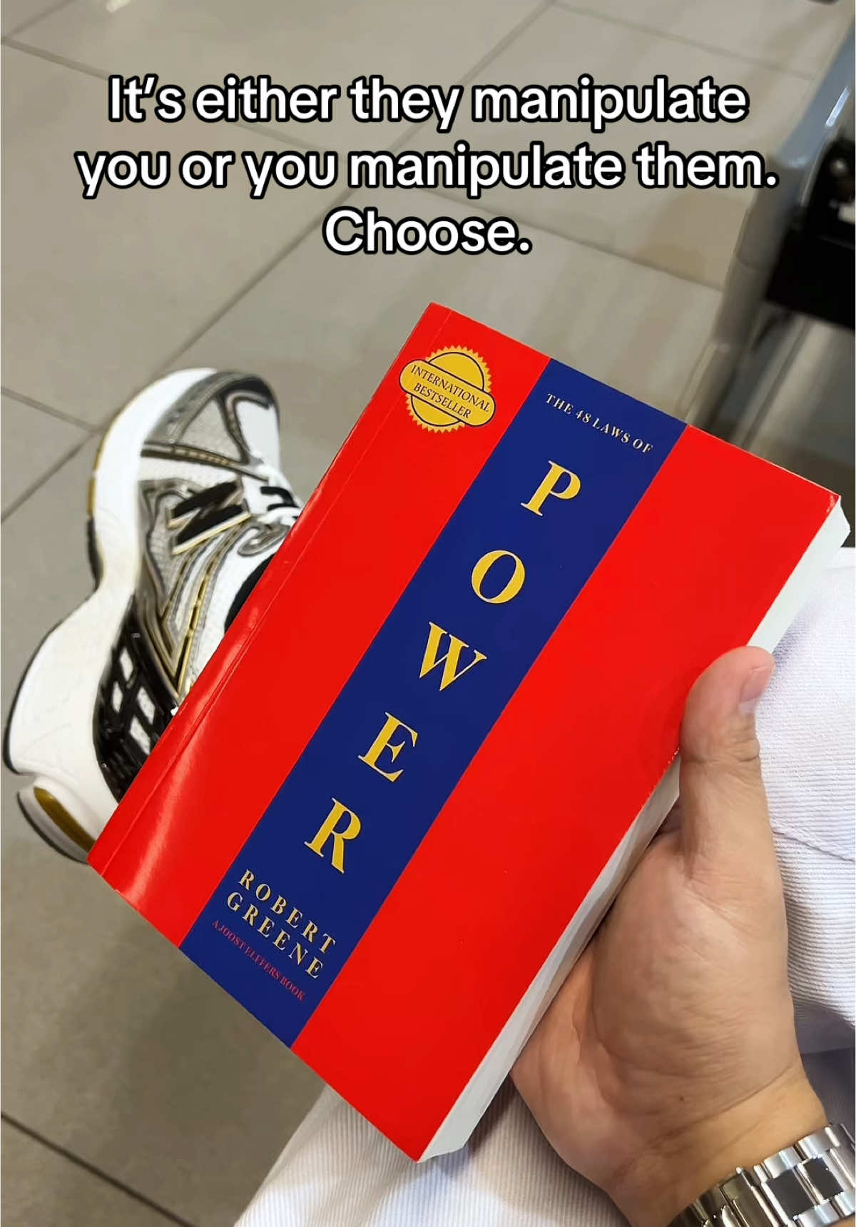 Highly recommended book for self growth. Use this only for good, never for harm. 💯 #48lawsofpower #BookRecommendations #fyp #selfdevelopment #psychology #foryou 