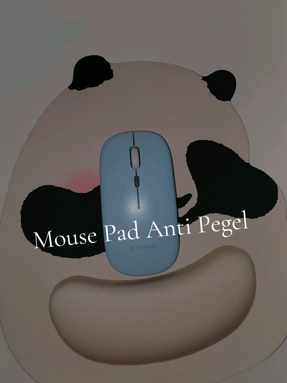 Akhirnya nemu juga mouse pad lucu🥳 anti pegel anti slip nyaman untuk pergelangan tangan markicob!!!!!!#mousepad #mousepadantislip #mousepadpanda 