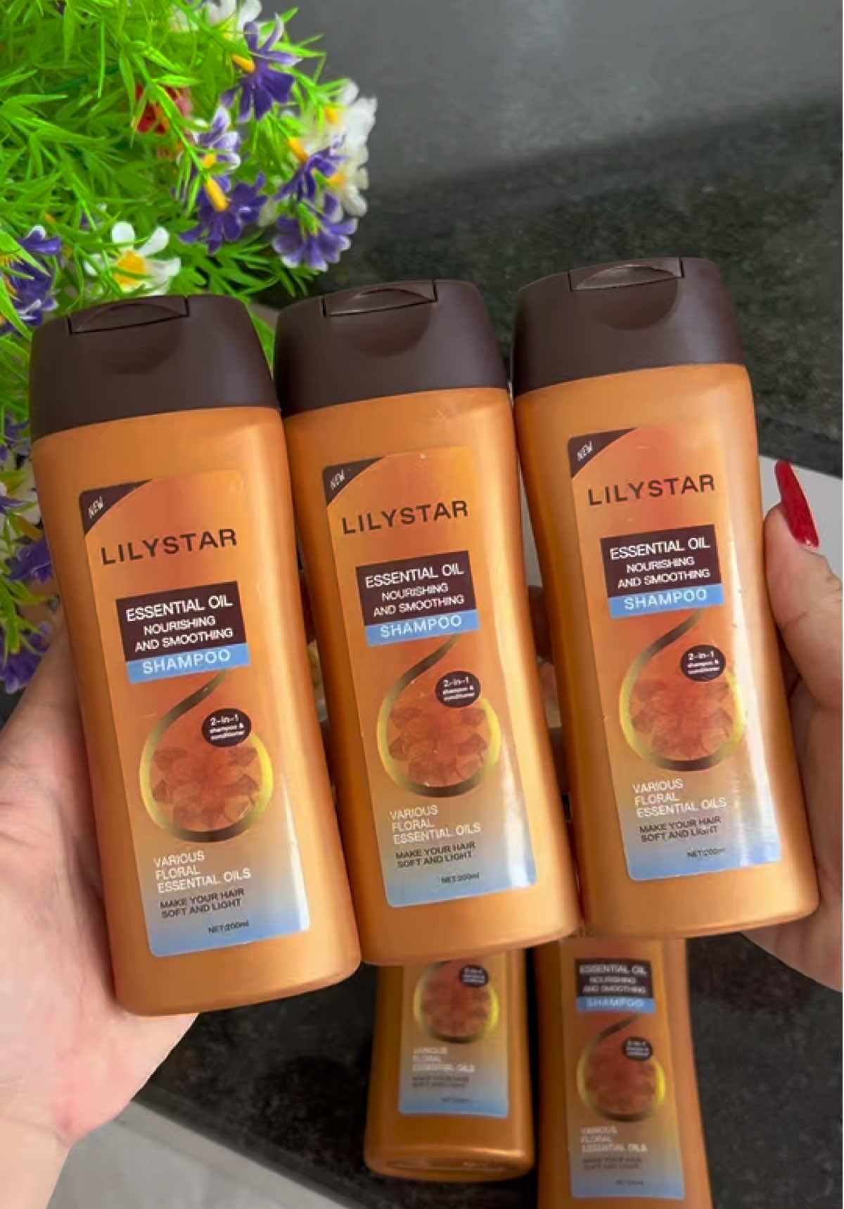 Combo 4 chai dầu gội Lilystar chỉ 83k miễn ship #emkieutaphoa #lilystar #daugoi #daugoililystar 