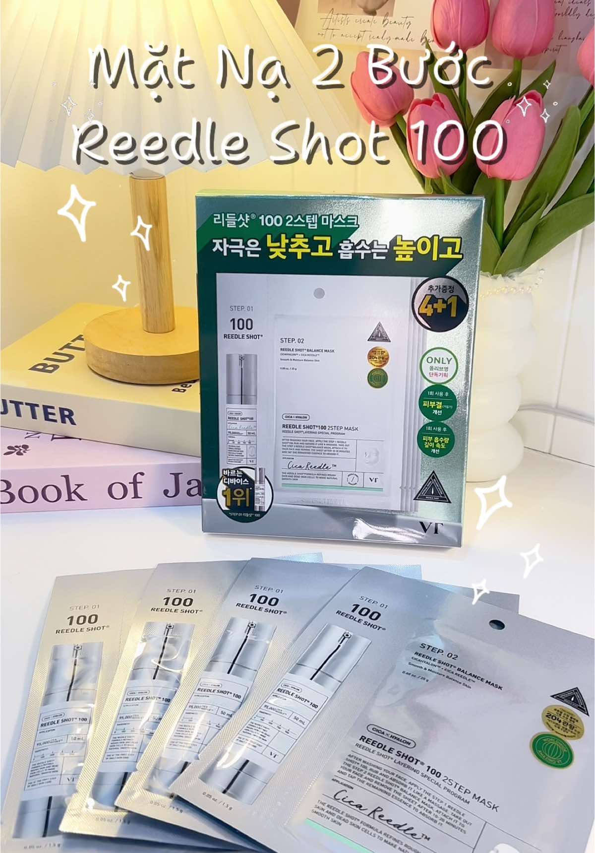 Mặt Nạ 2 Bước Reedle Shot 100✨✨ #reedleshot #vtreedleshot #mask #matna #làmđẹp #chămsócda #lingreview #xuhuong #LearnOnTikTok 