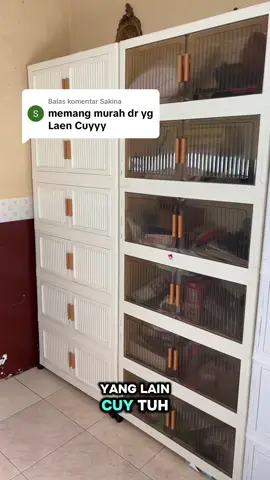 Membalas @Sakina 💫 Lemari Plastik Lipat Serbaguna dari SIVHomeDecoID ini WAJIB banget kamu punya di rumah! Ukuran BESAR 80cm, tersedia dalam 3/4/5/6 SUSUN — muat banyak tapi tetap hemat tempat 😍 Cocok banget buat simpan baju, mainan anak, dapur, alat mandi, pokoknya SERBAGUNA‼️ 💸 HARGA MURAH BANGET — MULAI DARI Rp211.500 AJA‼️ ‼️ DI TOKO LAIN HARGANYA SAMPAI 2 JUTA-AN 😱 DI SINI CUMA SEGEDE GINI HARGANYA? GILA NGGAK SIH!! 🤑 ✨ Sudah termasuk GRATIS ONGKIR, bisa PayLater mulai dari Rp19ribuan/bulan loh! 📸 PRODUK ASLI SESUAI DI VIDEO ‼️ Yang kamu lihat itu BENERAN yang bakal dikirim! Gak ada tipu-tipu, gak bakal zonk 😍 Dijamin puas banget! ⭐ Ulasan ⭐ 4.7 dari 801 pembeli & sudah terjual lebih dari 7.000+ unit 😱 Artinya ini emang produk JUARA dan UDAH TERBUKTI KUALITASNYA 🔥🔥 📆 CUMA HARI INI PROMO BESAR-BESARAN 📉 Diskon hingga 79% 🎁 Bonus diskon tambahan 8% 🛍️ Tambah ke keranjang sekarang juga dan langsung BELI SEKARANG sebelum kehabisan! 👇👇👇 📲 Klik SEKARANG juga & rasain sendiri puasnya belanja LEMARI MURAH, BESAR, dan KEKINIAN dari SIVHomeDecoID‼️ #lemariplastikjumbo #lemariplastik #lemaripakaian #lemarimultifungsi #lemariserbaguna #lemarimurah #lemariplastiksusun #lemarisusunserbaguna #lemariplastikaesthetic 