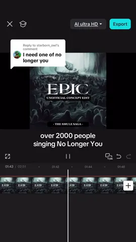 Replying to @starborn_owl BRO THE HARMONIZING??? THE UNITY?? IM LEVITATING (although i wish the “siren song, scylla throat…” part was more prominent💔) AS ALWAYS credit to @Ghostly for the collab pls go check out their account and give them a follow!!  #smule #smulesinging #epicthemusical #jorgeriveraherrans #musical #groupsinging #choir #singing #smulegroupcollab #groupcollab #collab #chills #epic #banger #editaudio #edit #request #underworld #underworldsaga #nolongeryou #fyp #theaterkid 