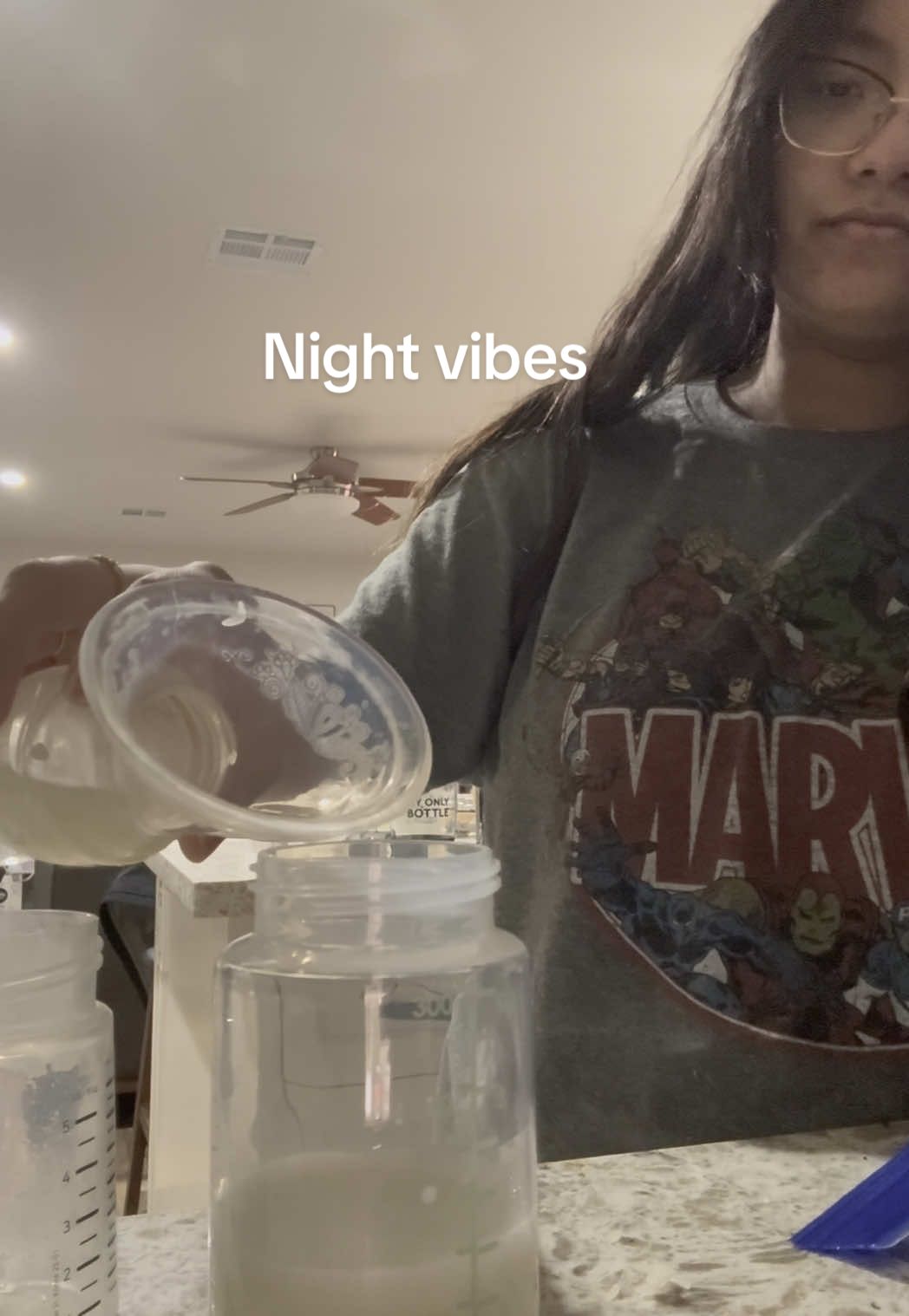 PM pump vibes w/my haakaa #spectra #newmom #haakaa 