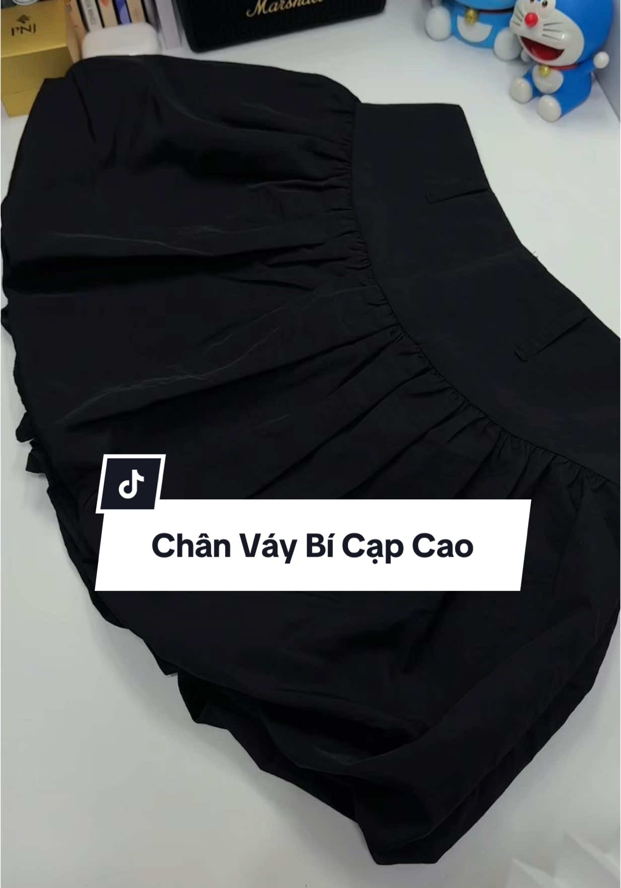 Chân Váy Bí Cạp Cao Chất Liệu gió nhăn xếp ly #reviewlamdep #fypシ゚viral #xuhuongtiktok #uocduoclenxuhuong #chanvaybi #vaybi #chanvay #Misoul 