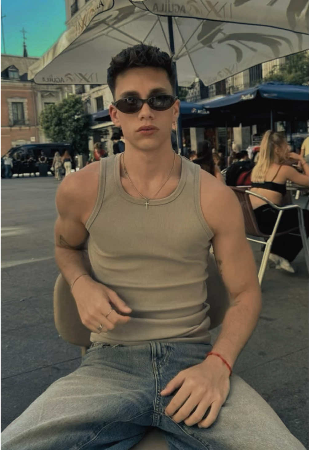 Outfit singlet 🔥… #singlet #menfashion #singletiktok #singletpria #murah #tiktok #fyp 