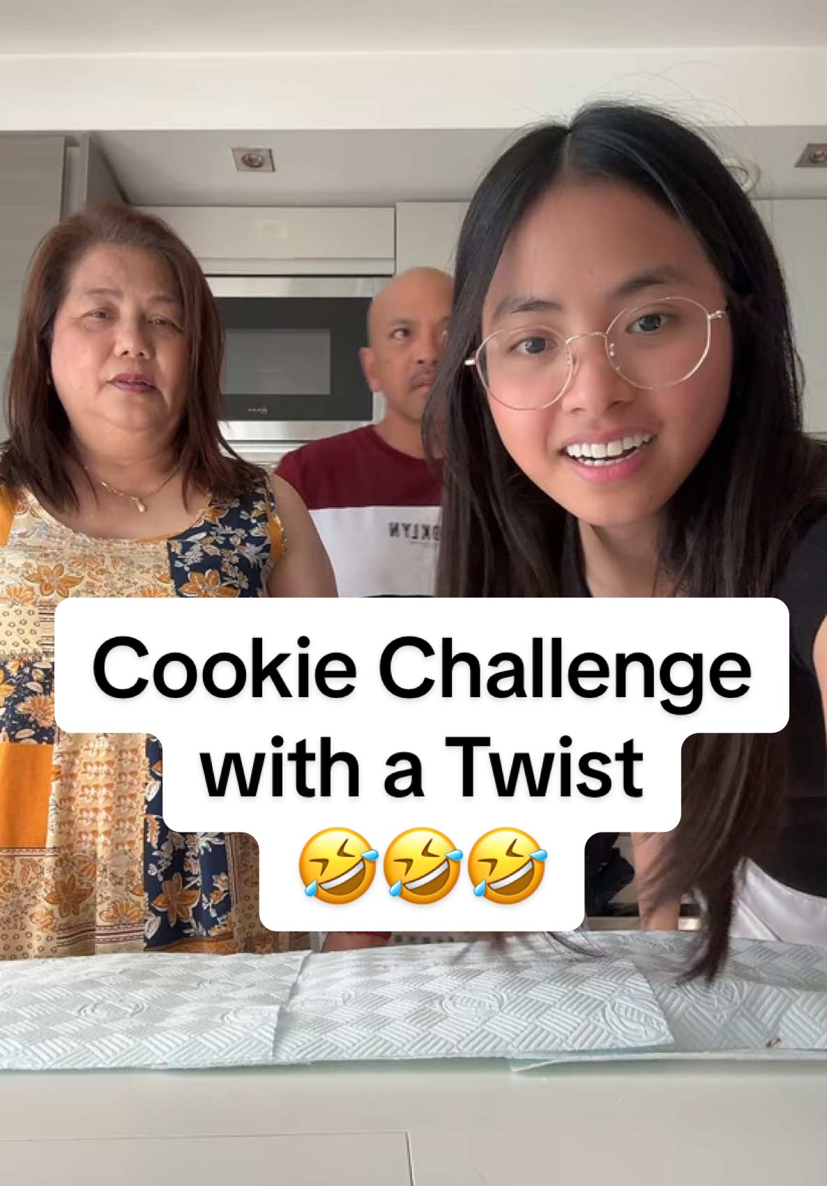 Turon version 🤣 #parents #cookiechallenge #uk #london #england #philippines #filipino 