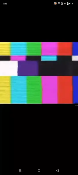 rainbow screen error 