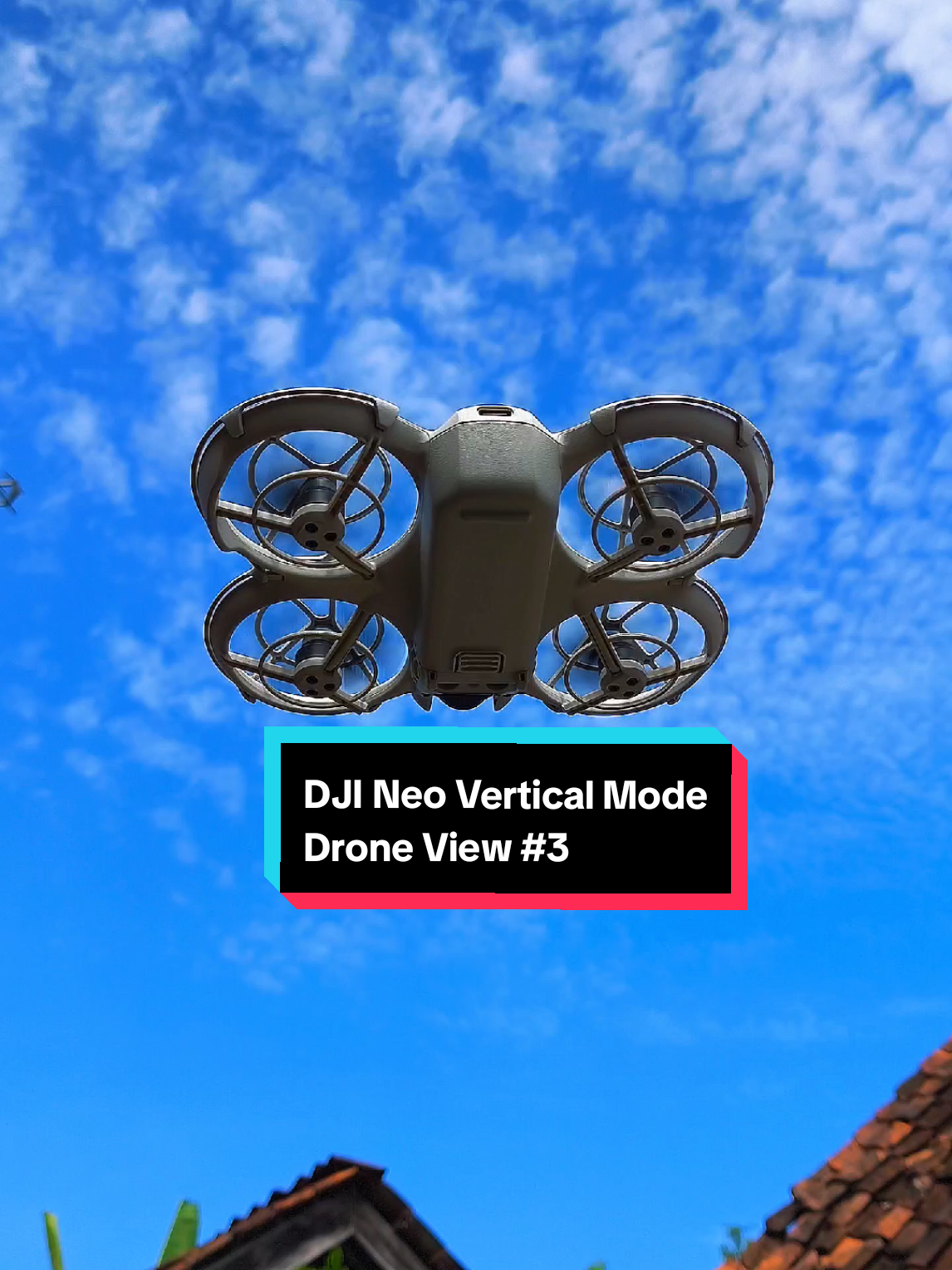 View Drone Vertical DJI Neo Tanpa Croping!! Keren gini Gais..  #cinematic #dronevideo #droneview #djineo 