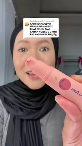 Replying to @whoofm cusss yg mau beli cream blush tavi‼️