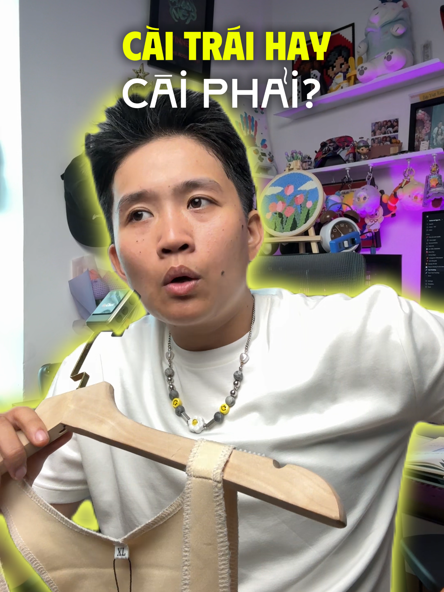 Áo nịt Nguyên cài trái hay phải ok hơn? Không cài có vẻ là ngon nhứt rồi #ngocduong2802 #transguy