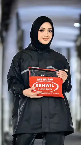 Jas Hujan Senwil  #jashujan #raincoat #zbila #tiktokshop #OOTD #wibgajian 